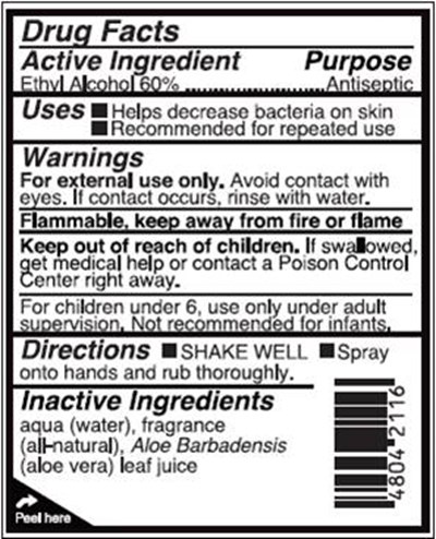 All-natural Sanitizer Citrus Burst 50ml Drug Facts (All Natural Sanitizer Citrus Burst 50ml Drug Facts)